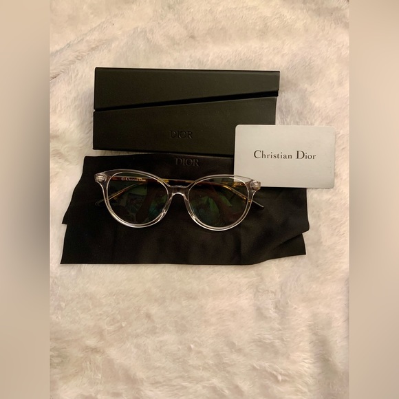 Christian Dior 51 mm Montaigne Round Optical Frames - Picture 1 of 7
